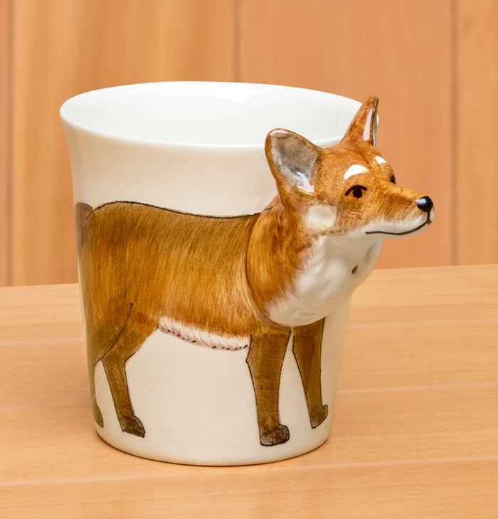 Ceramic Northwoods Mug, Red Fox