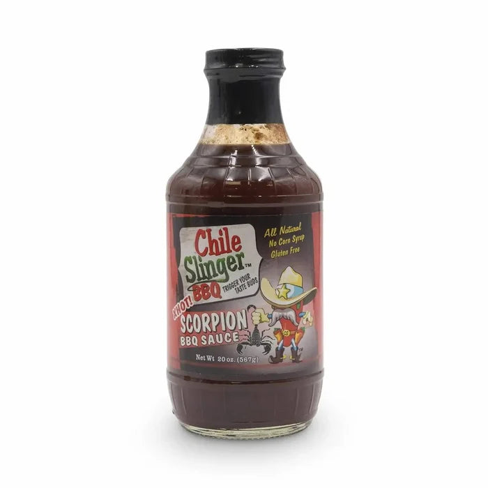 Chile Slinger Extra Hot Scorpion BBQ Sauce Condiments & Sauces 12029890