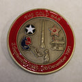 Cold War Veteran / VET Army Navy Marine Air Force Coast Guard Antique Bronze Challenge Coin  Br