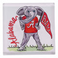 Collegiate Acrylic Napkin Weight -Alabama Mascot