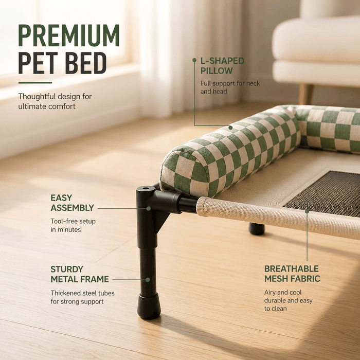 Cooling Elevated Pet Bed