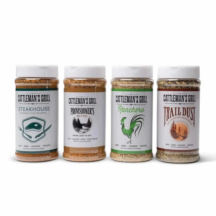 Cornerstone 4 Pack BBQ Rub Set Food Gift Baskets 12041389