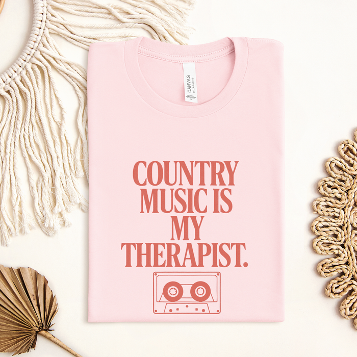 Country Music is My Therapist Graphic Tee