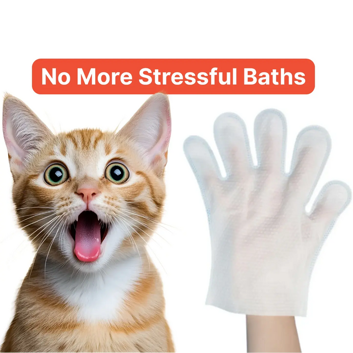 Deodorizing Pet Glove Wipes (18-Pack) Mud- Free Paws