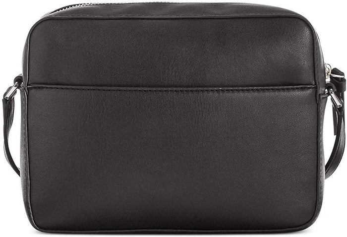 DKNY Tilly Paint Splatter Logo Camera Crossbody, Black - Machann.com