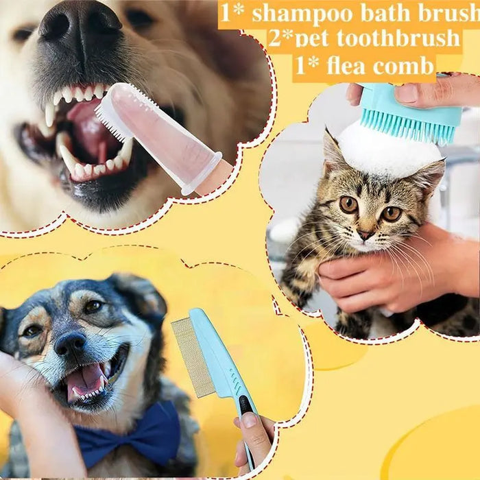 Dog & Cat Grooming Set – Complete Pet Care Kit