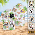 Dog Lover Dog Pet Summer Hawaii Cool Customization - Summer Hawaiian shirt - Personality Customized Hawaiian shirt