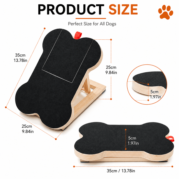 Dog Nail Scratch Board with Hidden Treat Box Fursera