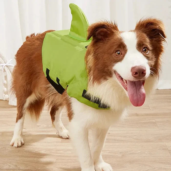 Pets Dog Swim Vest – Shark Life Jacket for Safe Swimming