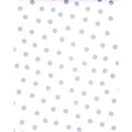 freckled sage dot silver oilcloth swatch