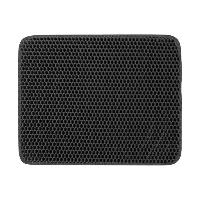 Double Layer Cat Litter Mat – Honeycomb Litter Trap Mat for Cleaner Floors Fursera