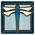 Dragonfly (Blue) – 4x4 art tile