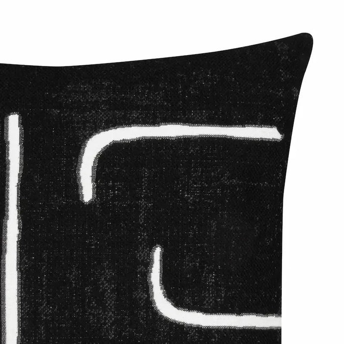 Elaine Smith Instinct Ebony 20" Square Pillow Throw Pillows 12041449