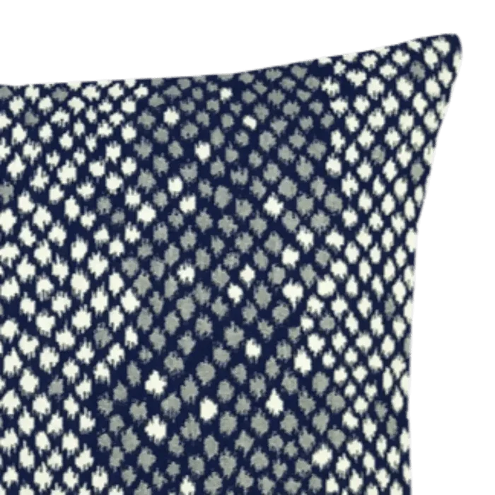 Elaine Smith Python Midnight 20" Square Pillow Throw Pillows 12030988
