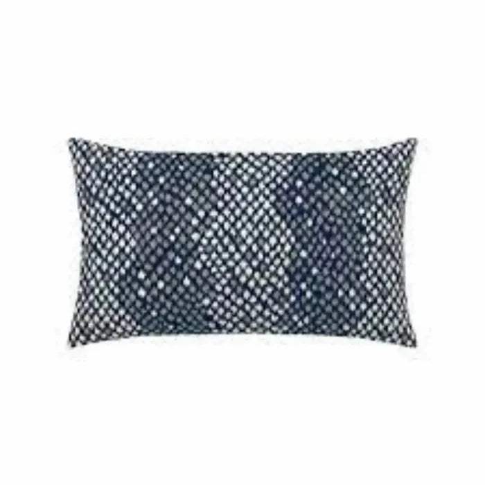 Elaine Smith Python Midnight Lumbar Pillow Throw Pillows 12030989