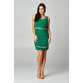 Emily Embroidered Green