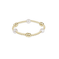 Enewton - Admire Gold & Admire Pearl 3mm Gold Bracelet - Findlay Rowe Designs
