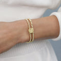 enewton ecollegiate classic gold 3mm bracelet -alabama disc