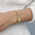 enewton ecollegiate classic gold 3mm bracelet -auburn disc