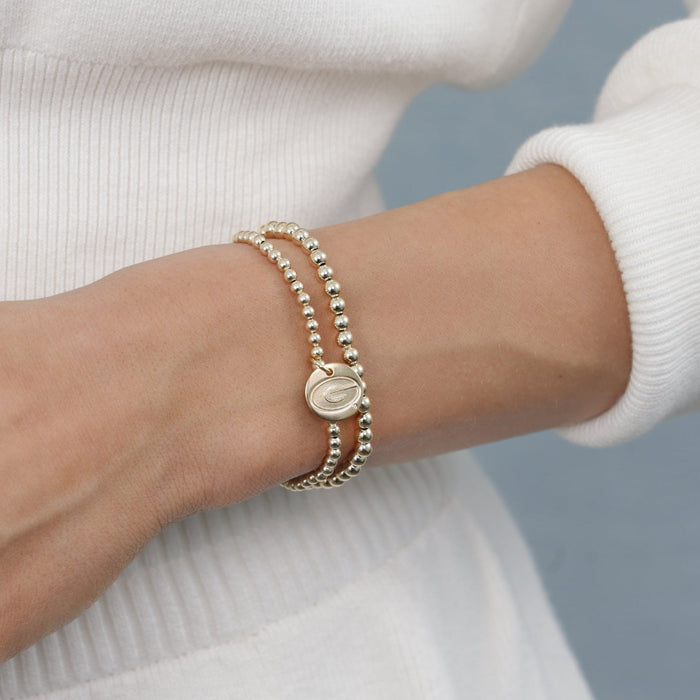 enewton ecollegiate extends classic gold 3mm bracelet -uga disc