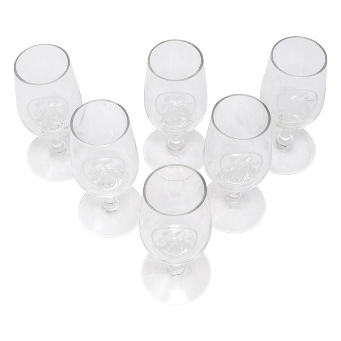 Etched Boys Cordial Glasses