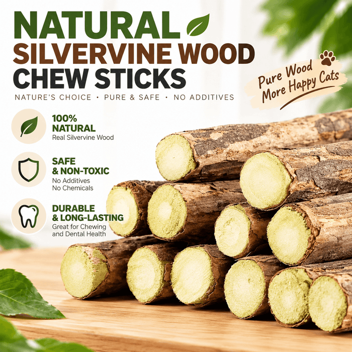 Extra-Long Silvervine Cat Chew Stick Fursera