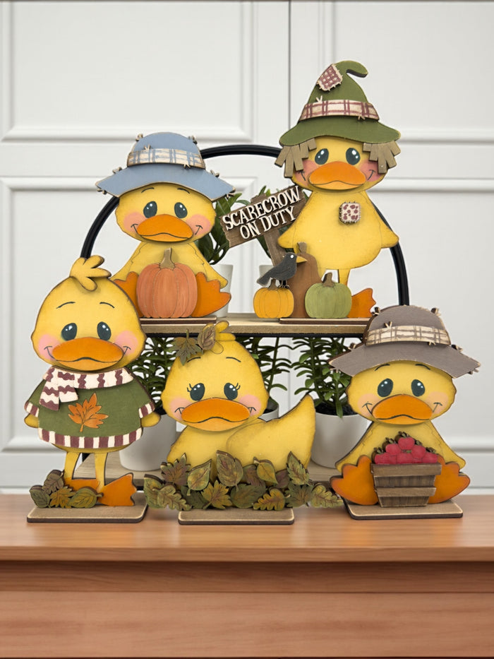 Fall Ducks Sitter Set DIY Kit