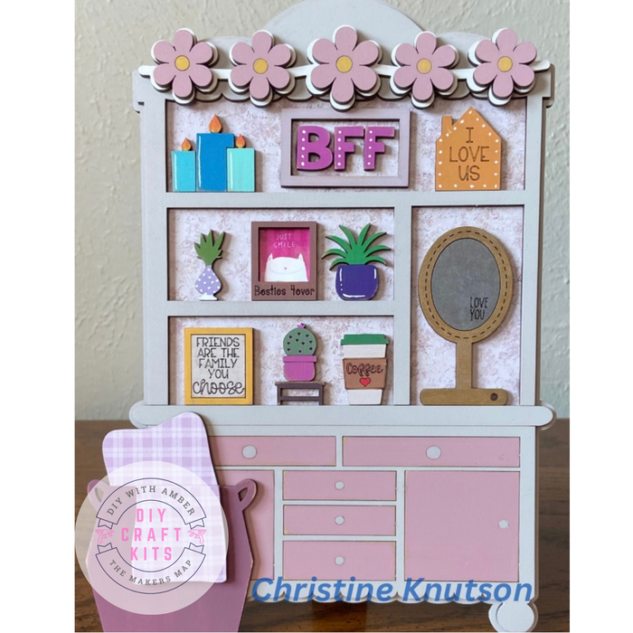 Fancy Mini Best Friends Hutch DIY Craft Kit