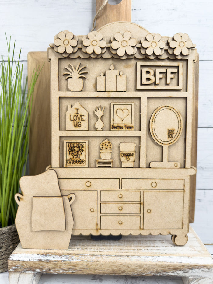 Fancy Mini Best Friends Hutch DIY Craft Kit