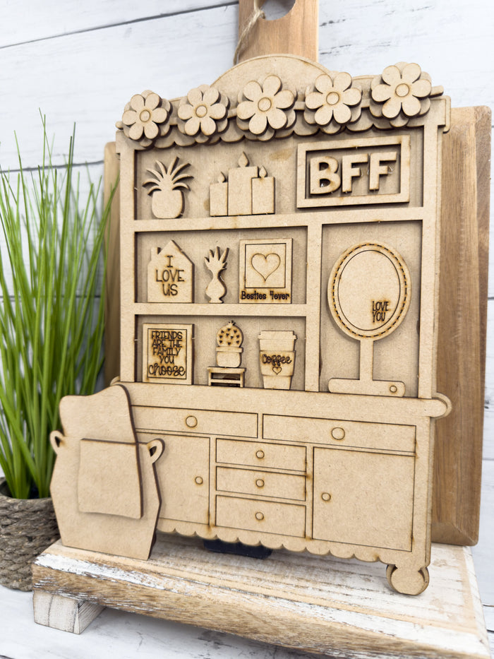 Fancy Mini Best Friends Hutch DIY Craft Kit