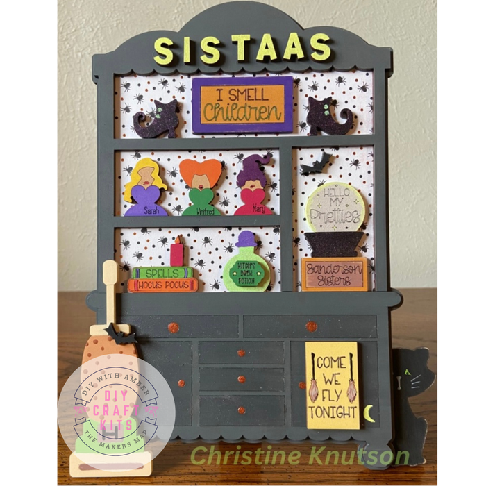 Fancy Mini Hocus Pocus Hutch DIY Craft Kit
