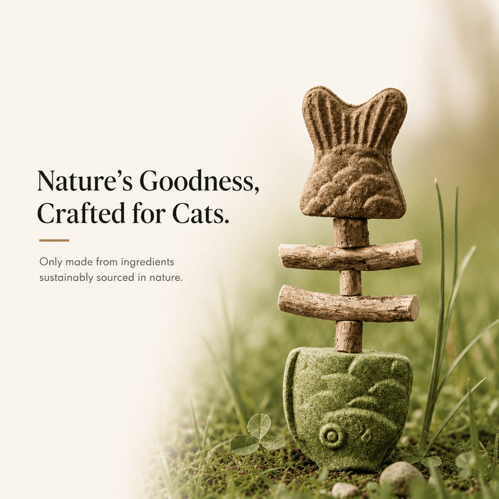 Fish Bone Cat Dental Chew Toy