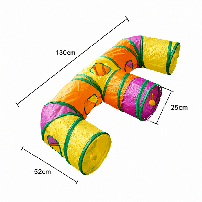 Rainbow Multi-Way Tunnel