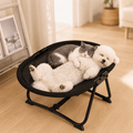 Foldable Elevated Cat Hammock Bed