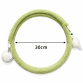 Foldable Spring Cat Tunnel with Interactive Feather Toys Fursera