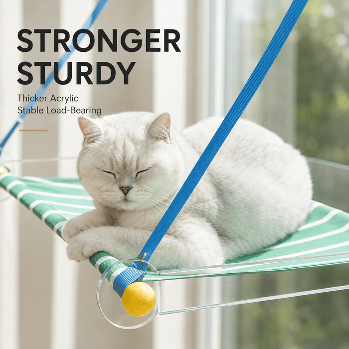 Foldable Window Cat Hammock – Suction Cup Cat Perch Fursera