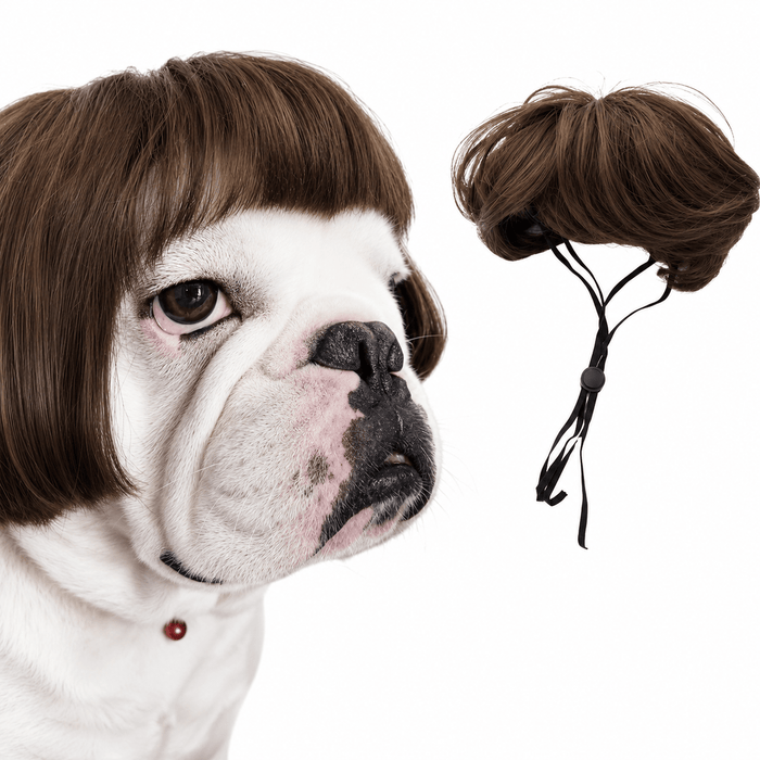 Funny Dog Wig for Cats & Dogs