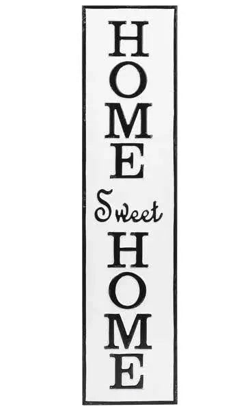 Ganz Black and White Home Sweet Home Enamel Decor 12031885