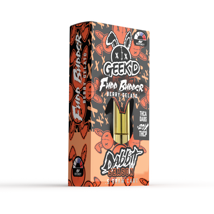Geek'd Extracts Dabbit THC-A Dabs + 20x THCP Cartridge .5g - 6 Pack