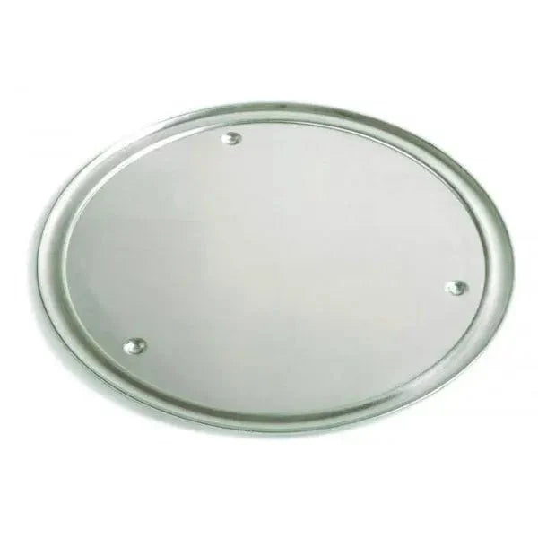 GI Metal 16" Pizza Tray with Edge and Feet Kitchen Tools & Utensils 12028384