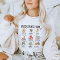 God Said I Am Christmas Women's T-shirt - Trendznmore