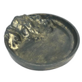 Gold Metallic Wax Landslide Tray