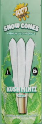 Goo'D Extracts - Snow Cones THC-A Pre Rolls