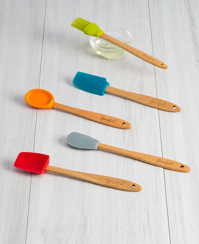 Goodful 5-Pc. Mini Beechwood Tool Set