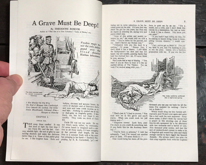 GRAVE MUST BE DEEP: CHILLING MYSTERY OF HAITIAN BLACK MAGIC Theodore Roscoe 1989