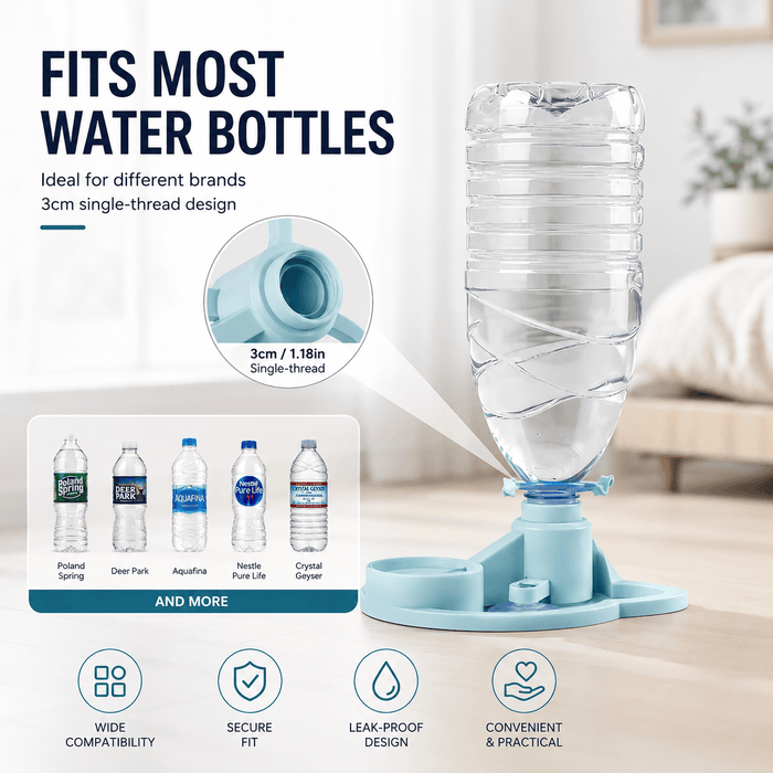 Gravity Pet Water Dispenser— No Electricity Required