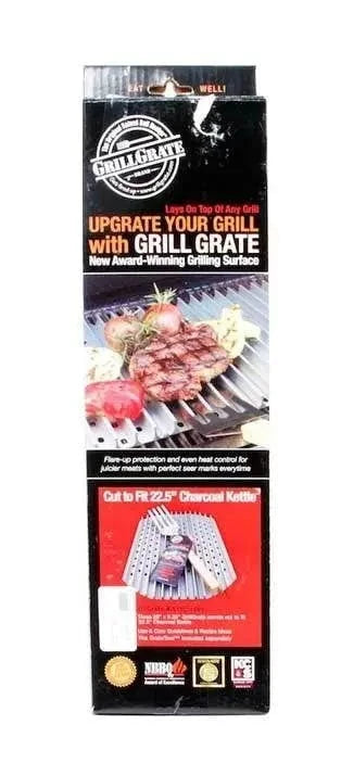 GrillGrate Set for 22.5" Weber Kettle Outdoor Grill Accessories 12021249