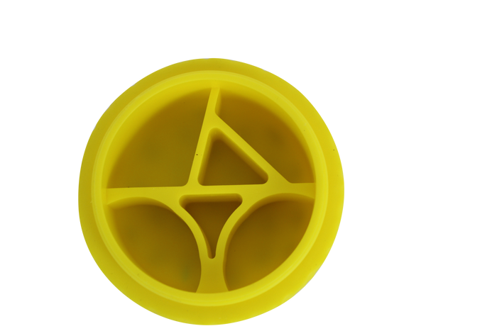 Hamburger Bun Silicone Container - 3 Pack