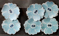 Handmade Blue Flowers With Gems Embellishments - SCRAPBOOKFARE