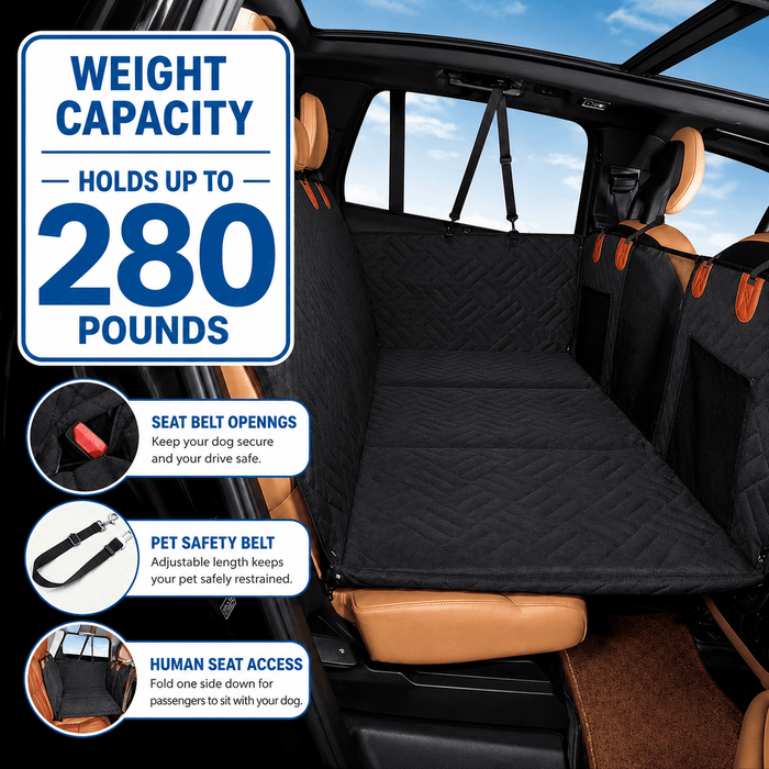 Hard Bottom Dog Car Seat Extender